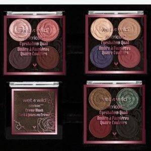 Rebel Rose Eyeshadow Quads and Cream Blush